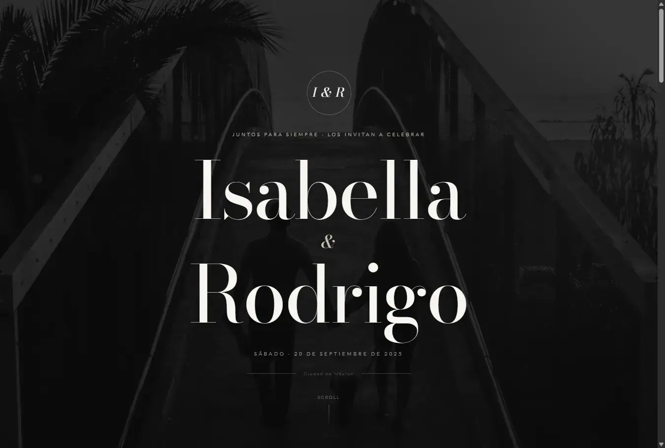 Invitación Romántica M4