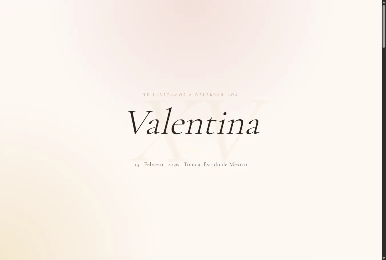 Invitación Elegante M1