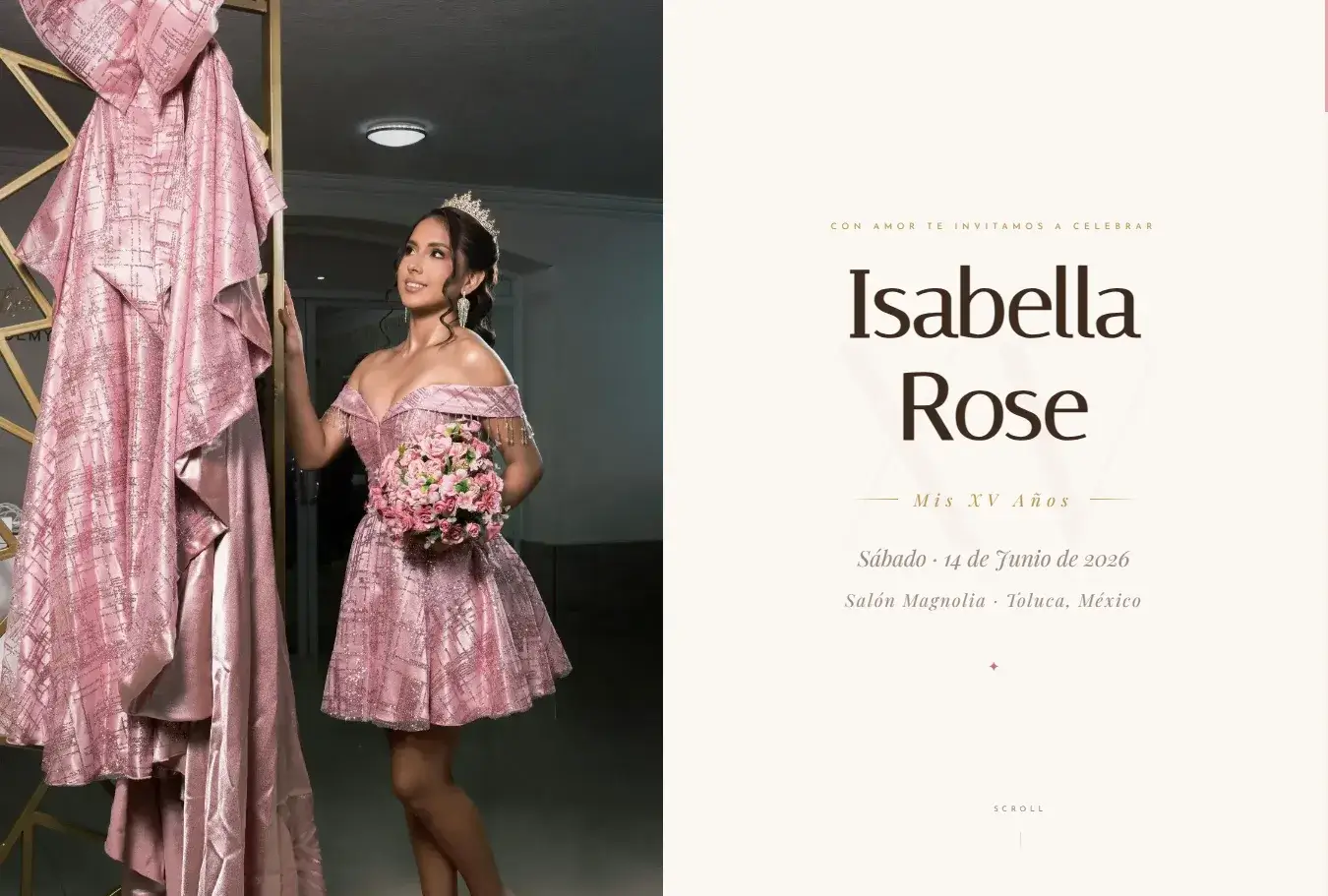 Invitación Elegante M4